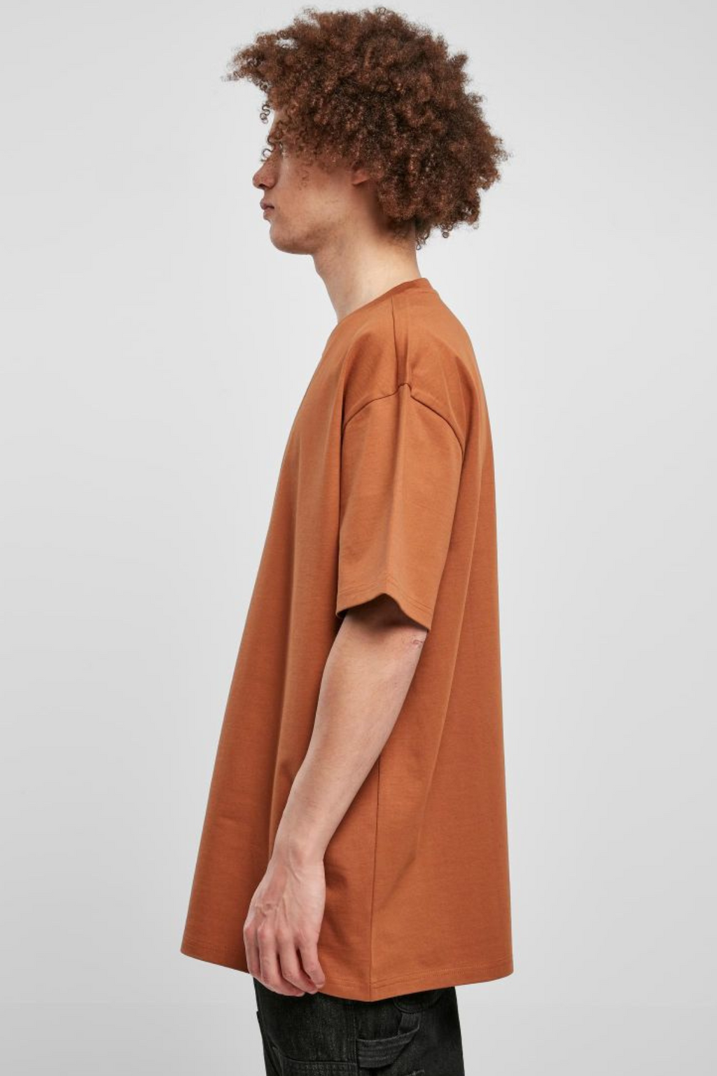 Heavy Oversized T-shirt - Toffee