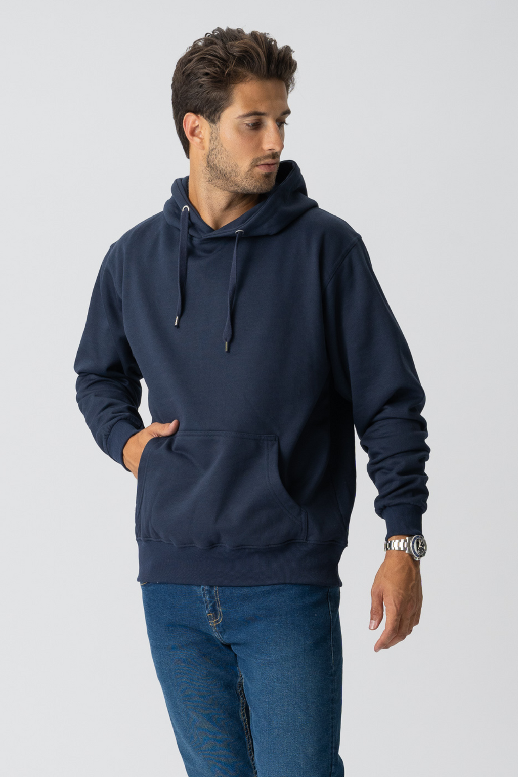 Basic Hoodie - Dark Navy