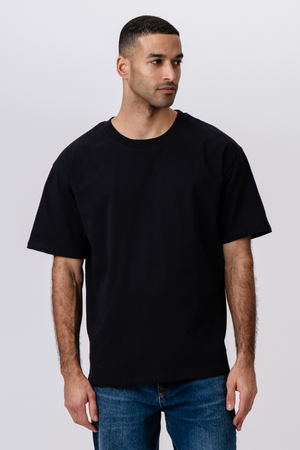 Heavy Boxfit T-shirt - Sort