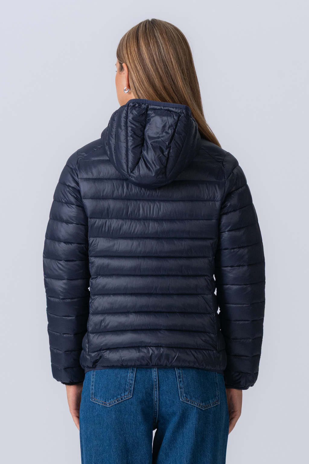Let Puffer Jakke - Navy