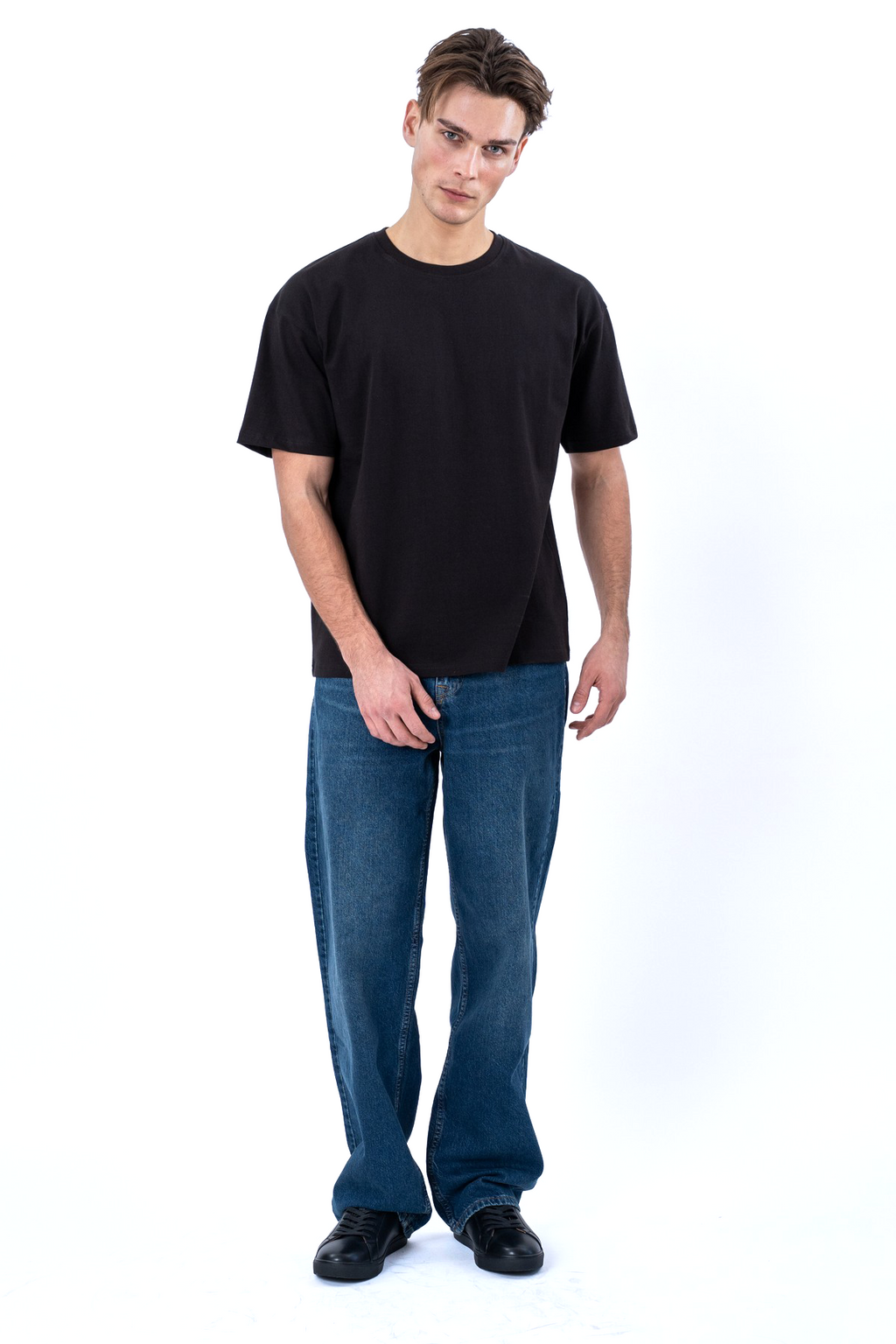 Heavy Boxfit Tee - Sort