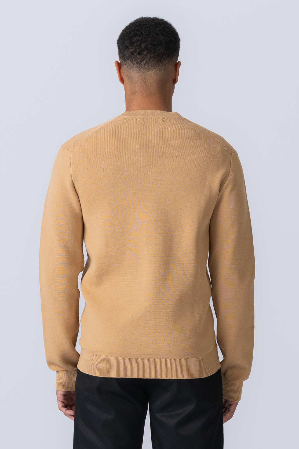 Milo Strik Cardigan - Sand