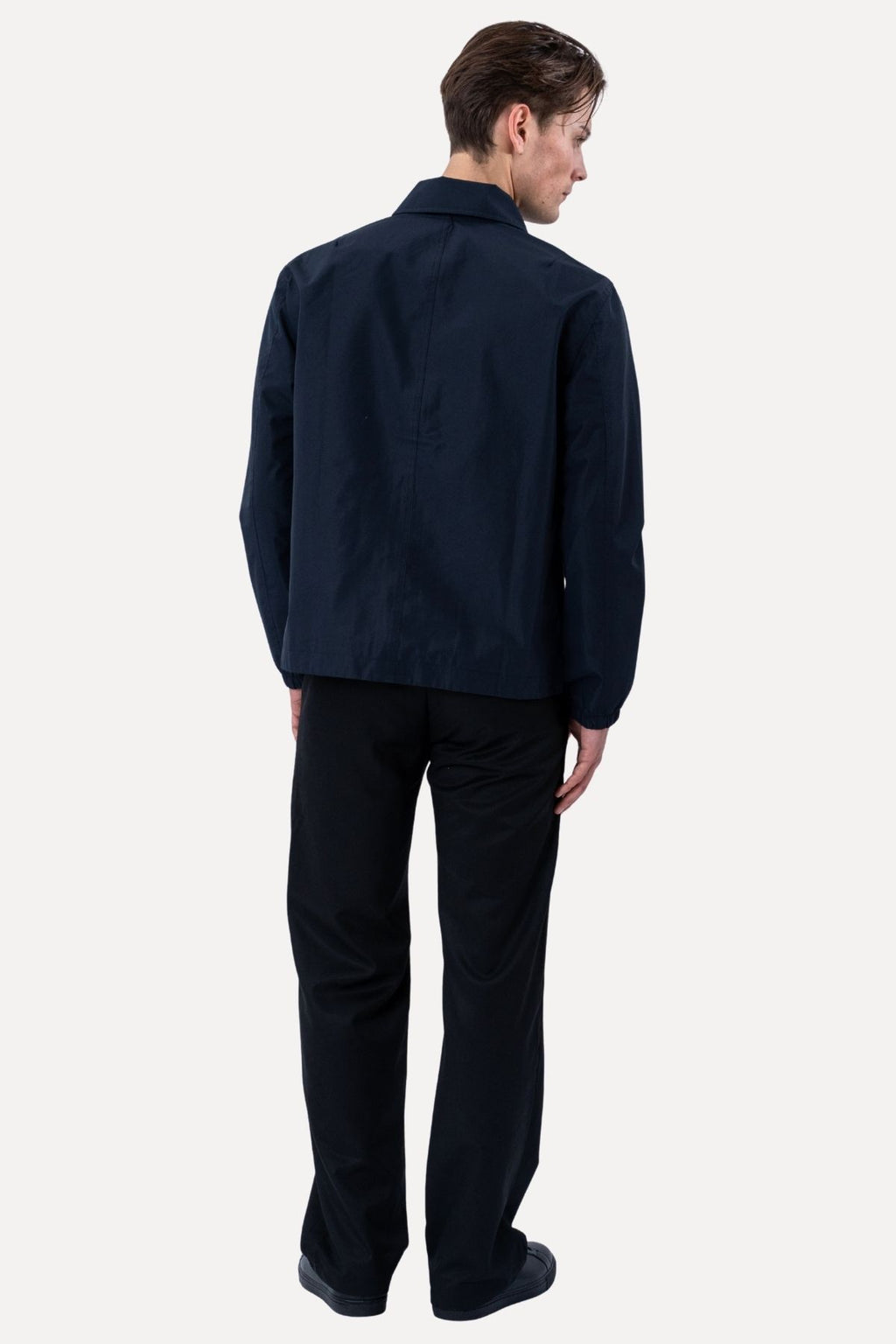 Short Zip Jacket - Navy