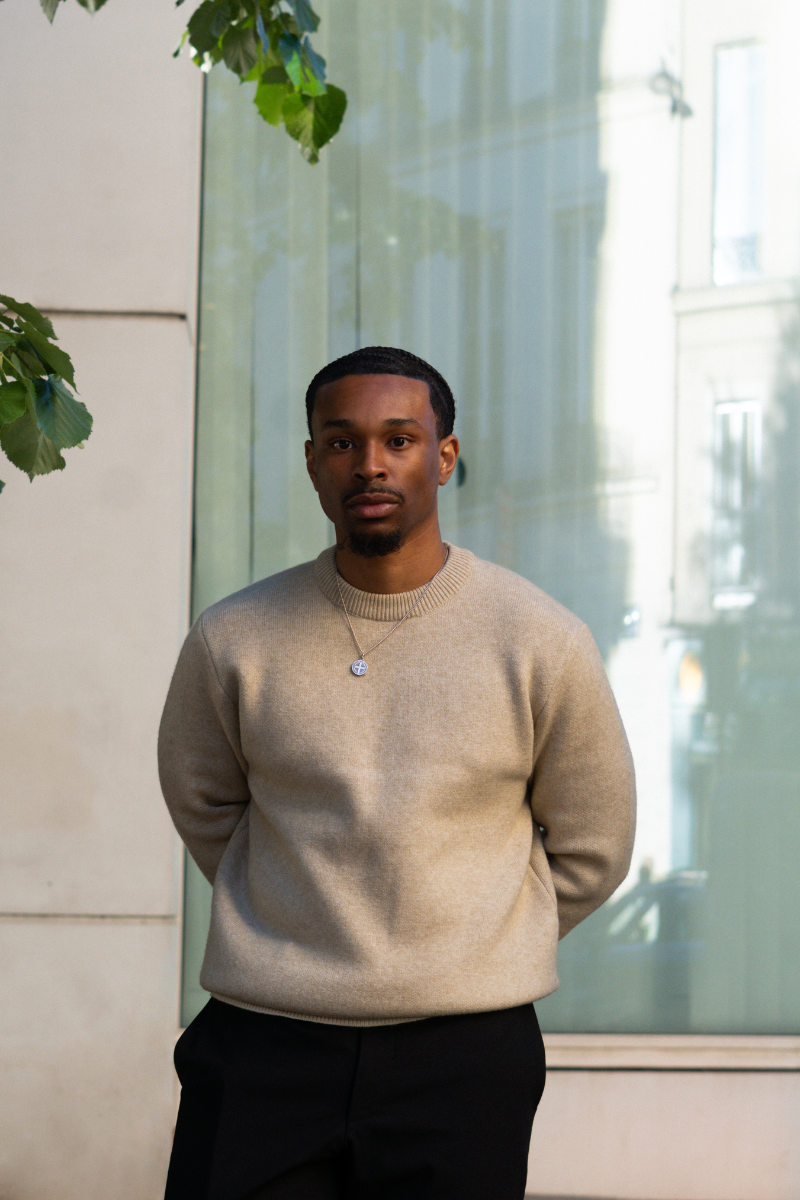 Crewneck Sweater - Beige