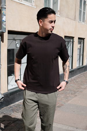 Heavy Boxfit Tee - Sort