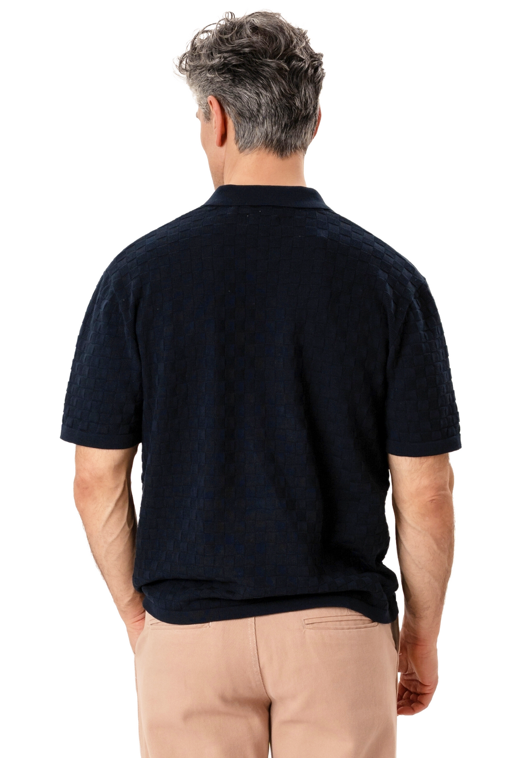 Darin Strik Polo - Navy