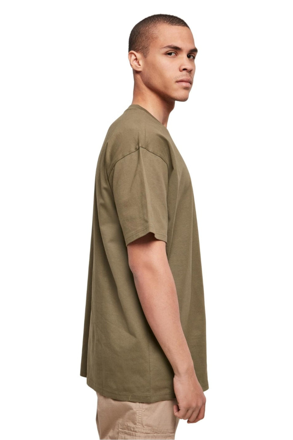 Heavy Oversized T-shirt - Olive
