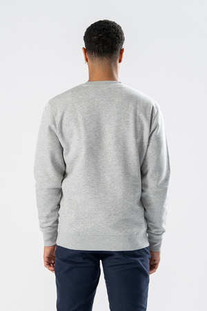 Sweatshirt Crewneck - Askegrå