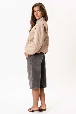 Ines Short Jacket - Beige