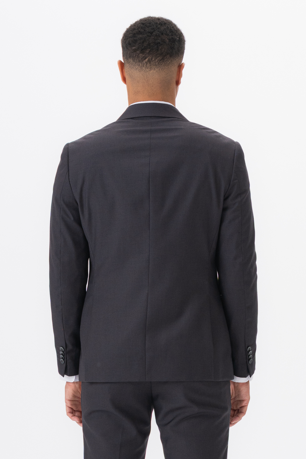 Premium Dobbeltradet Blazer - Gråbrun