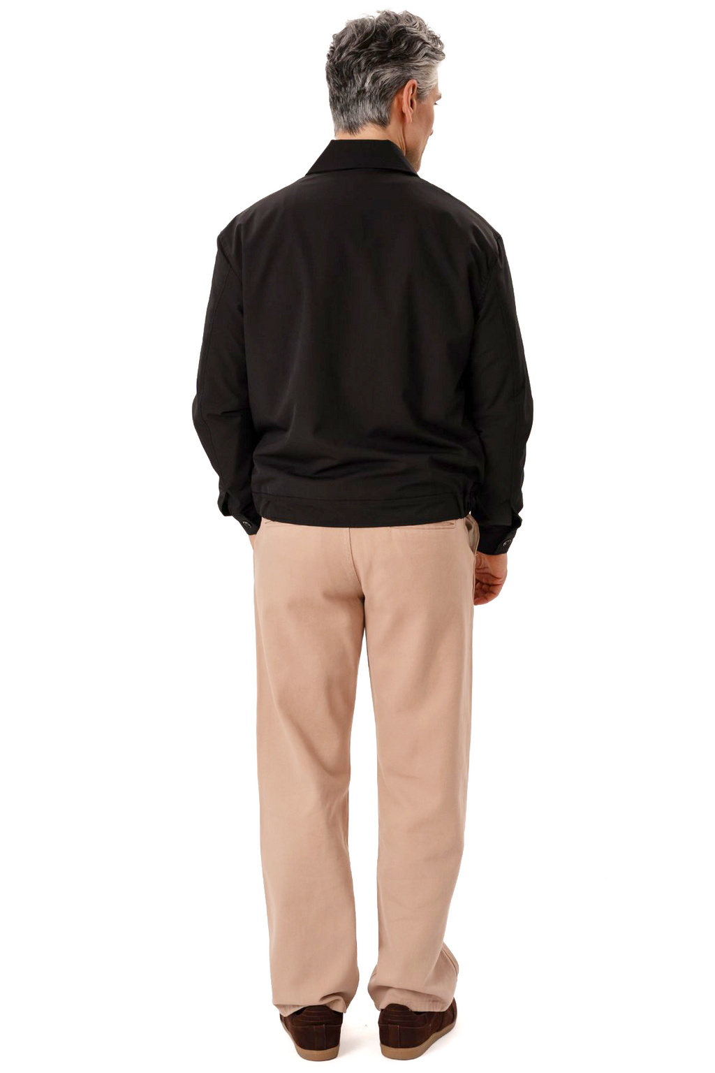 Milan Zipper Jacket - Sort