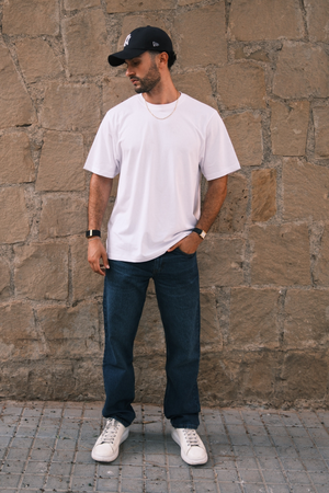 Boxfit T-shirt - Hvid