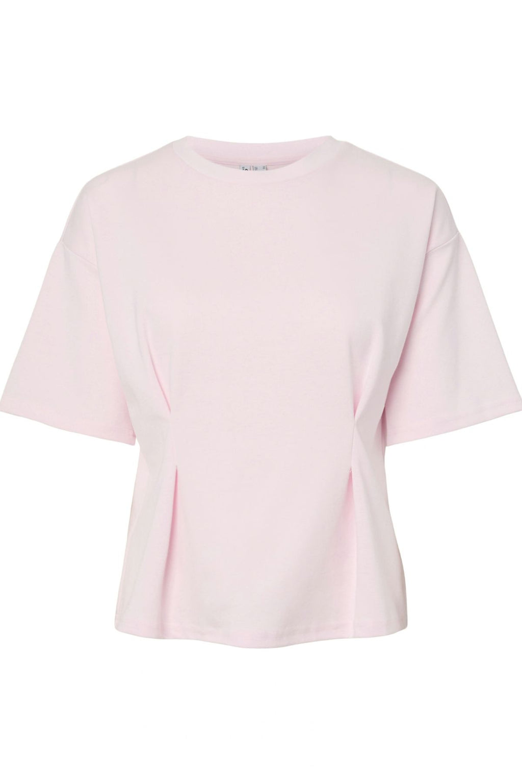 Skylar O-Neck Fitted Tee - Cradle Pink