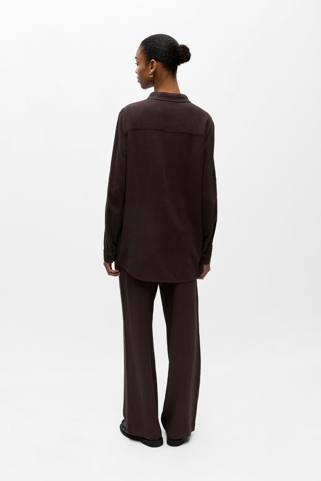 Sanne Skjorte - Seal Brown