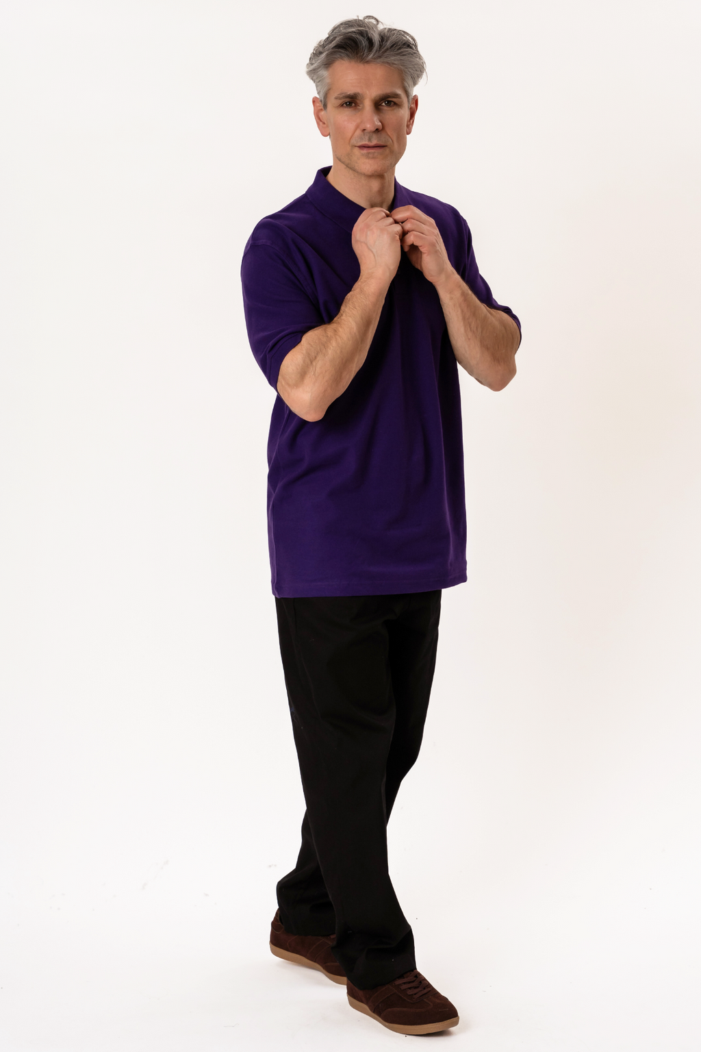 Basic Polo - Lilla