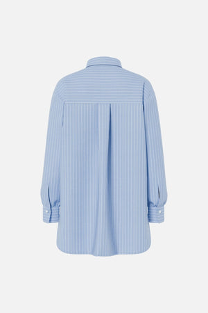 Melia Loose Shirt - Grapemist