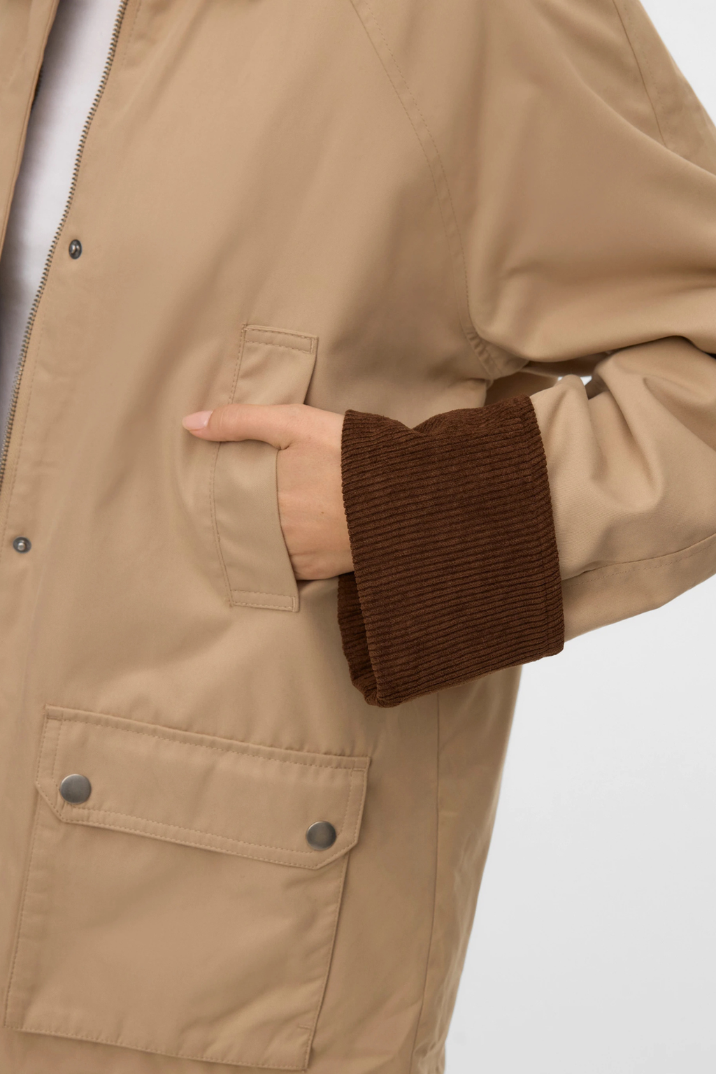 Wales Jakke - Silver Mink