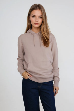 Sweatshirt Hoodie - Sand