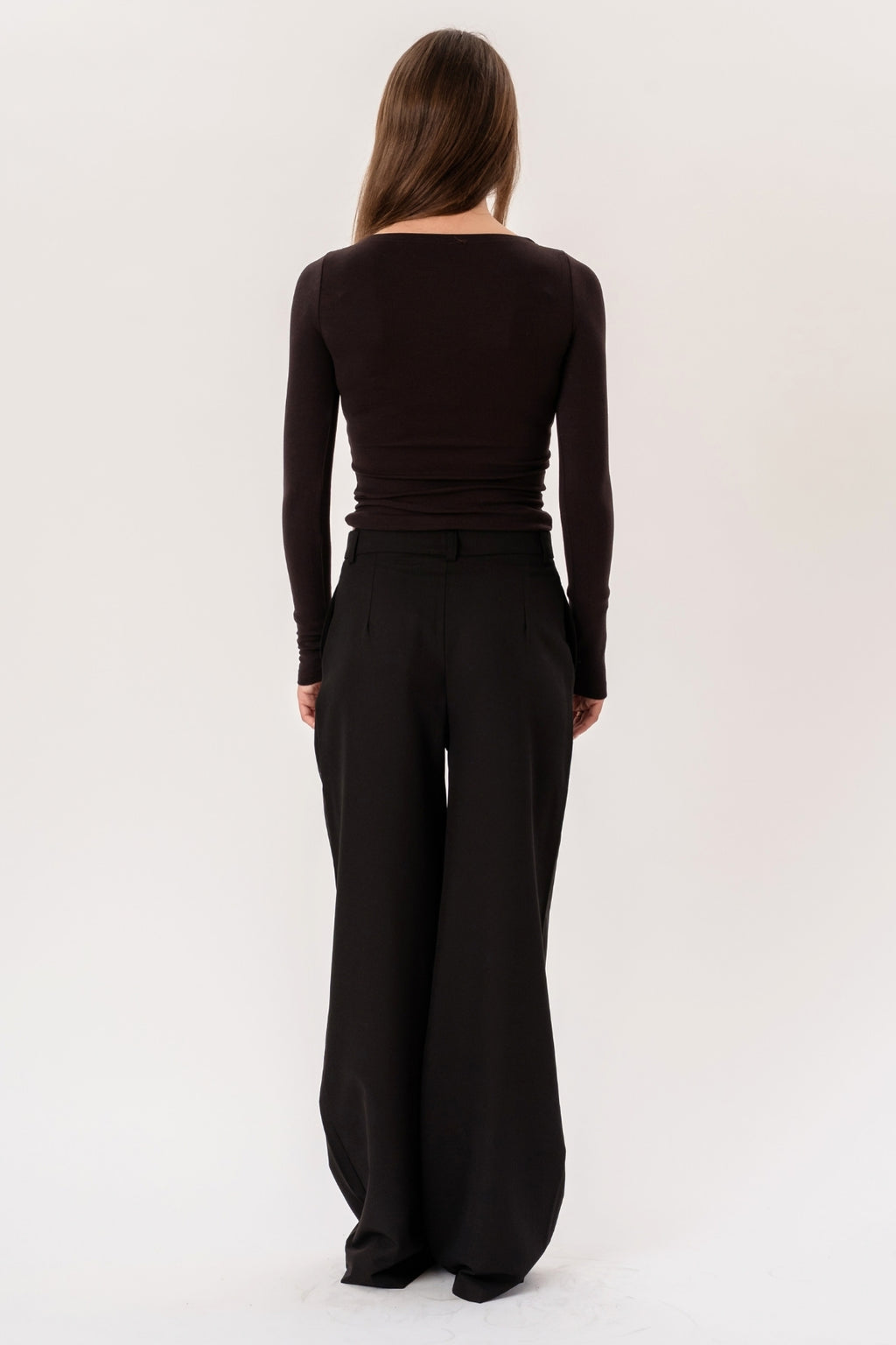 Rosalie Wide Pants - Sort