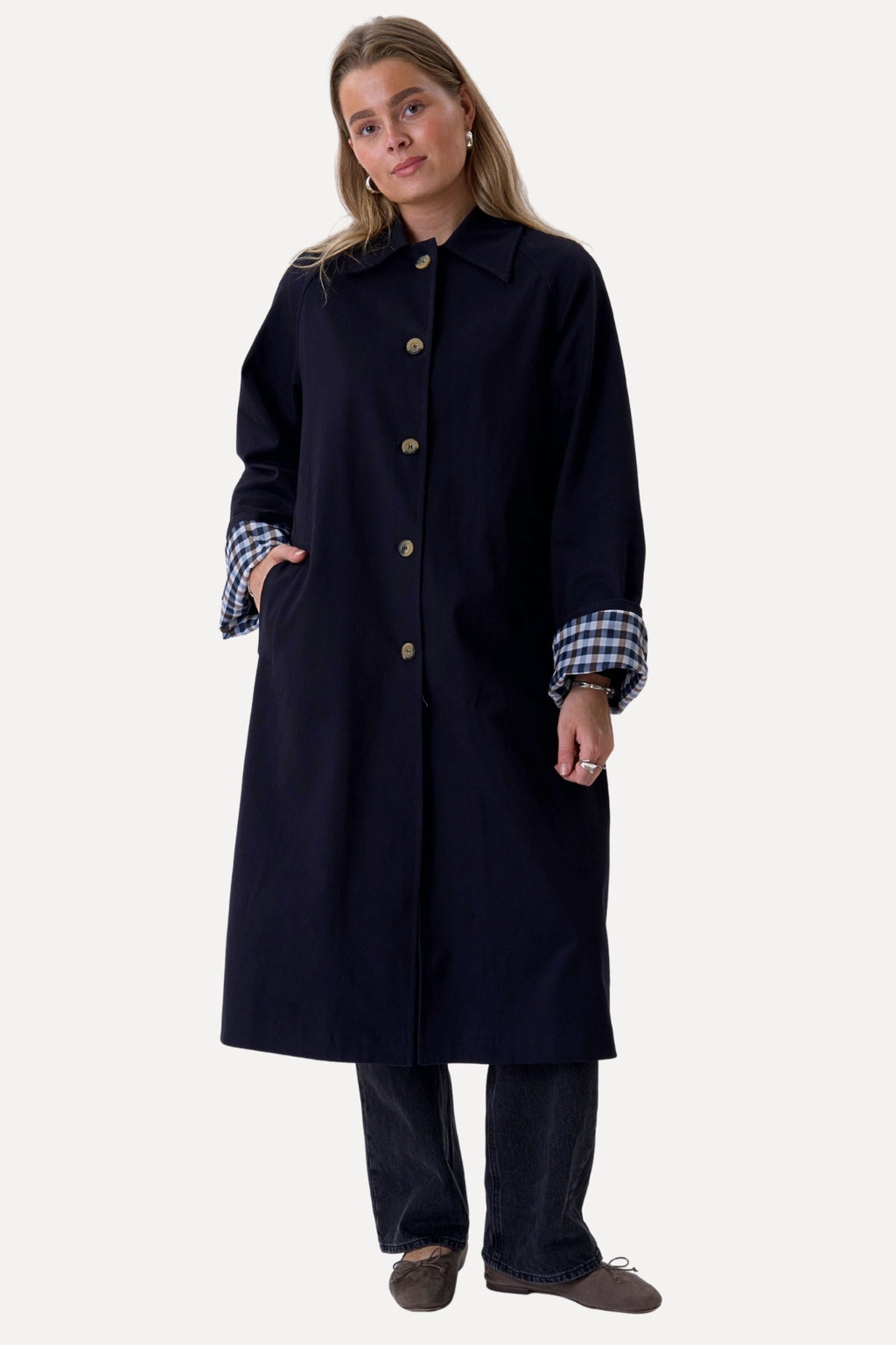 Livia Trenchcoat - Navy