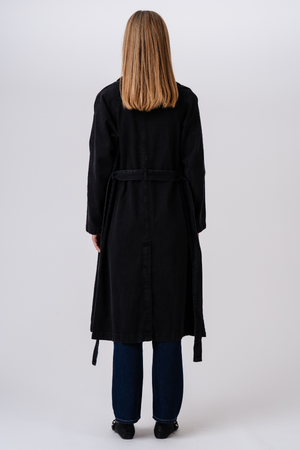 Denim Trenchcoat - Antracit