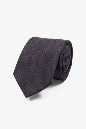 Slips - Sort/Rød Prikket