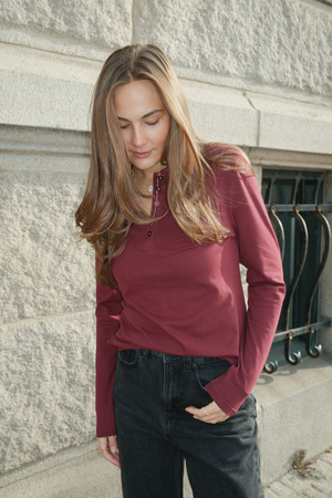 Polo Shirt - Burgundy