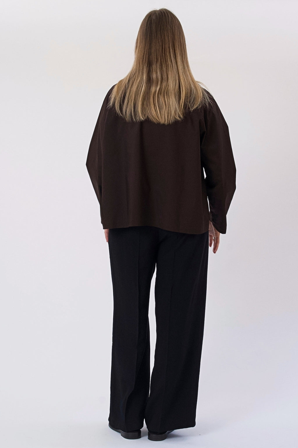Mavis Short Jacket - Mørkebrun