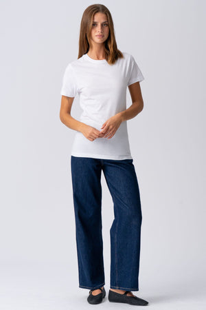 Boyfriend Tee - Hvid