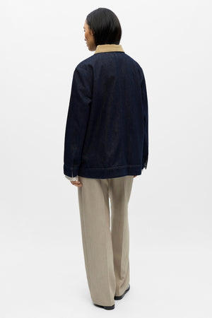 Sirenna Denim Jakke - Mørkeblå Denim