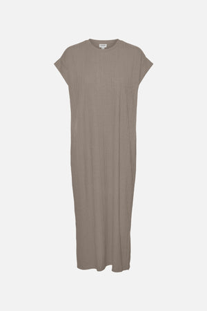 Phoenixy Cap Sleeve Calf Dress - Moon Rock