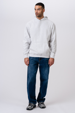 Hoodie uden snor - Ask Grå