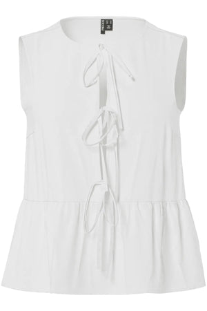 Jolly Tie Top - Bright White