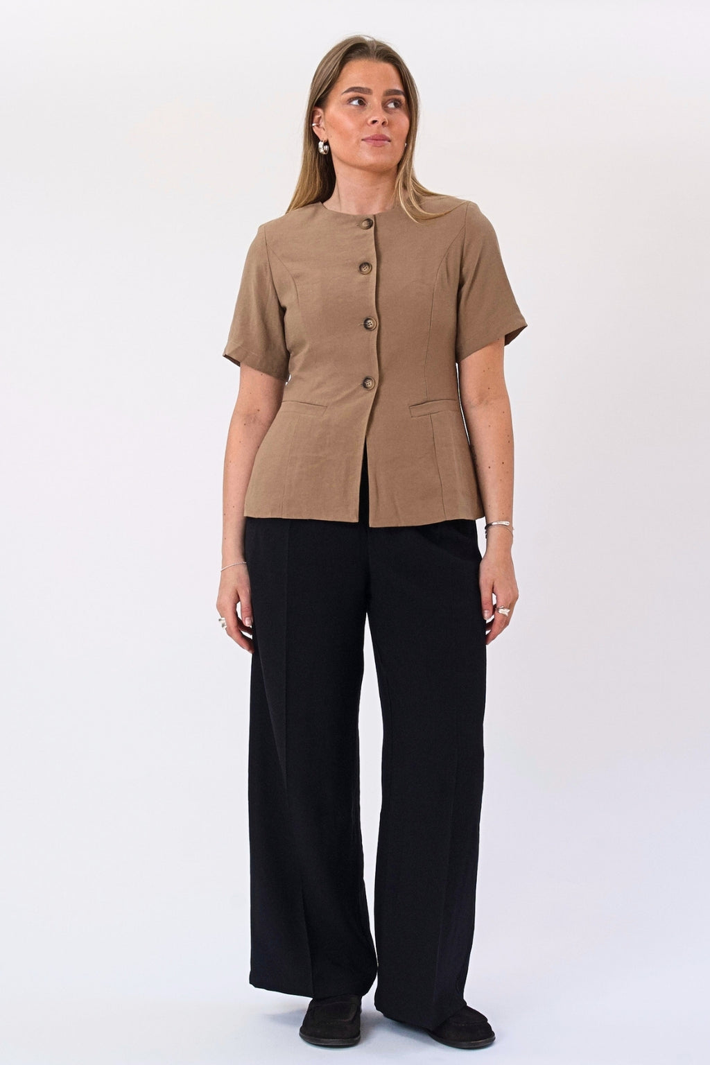 Isolde Blazer - Lysbrun