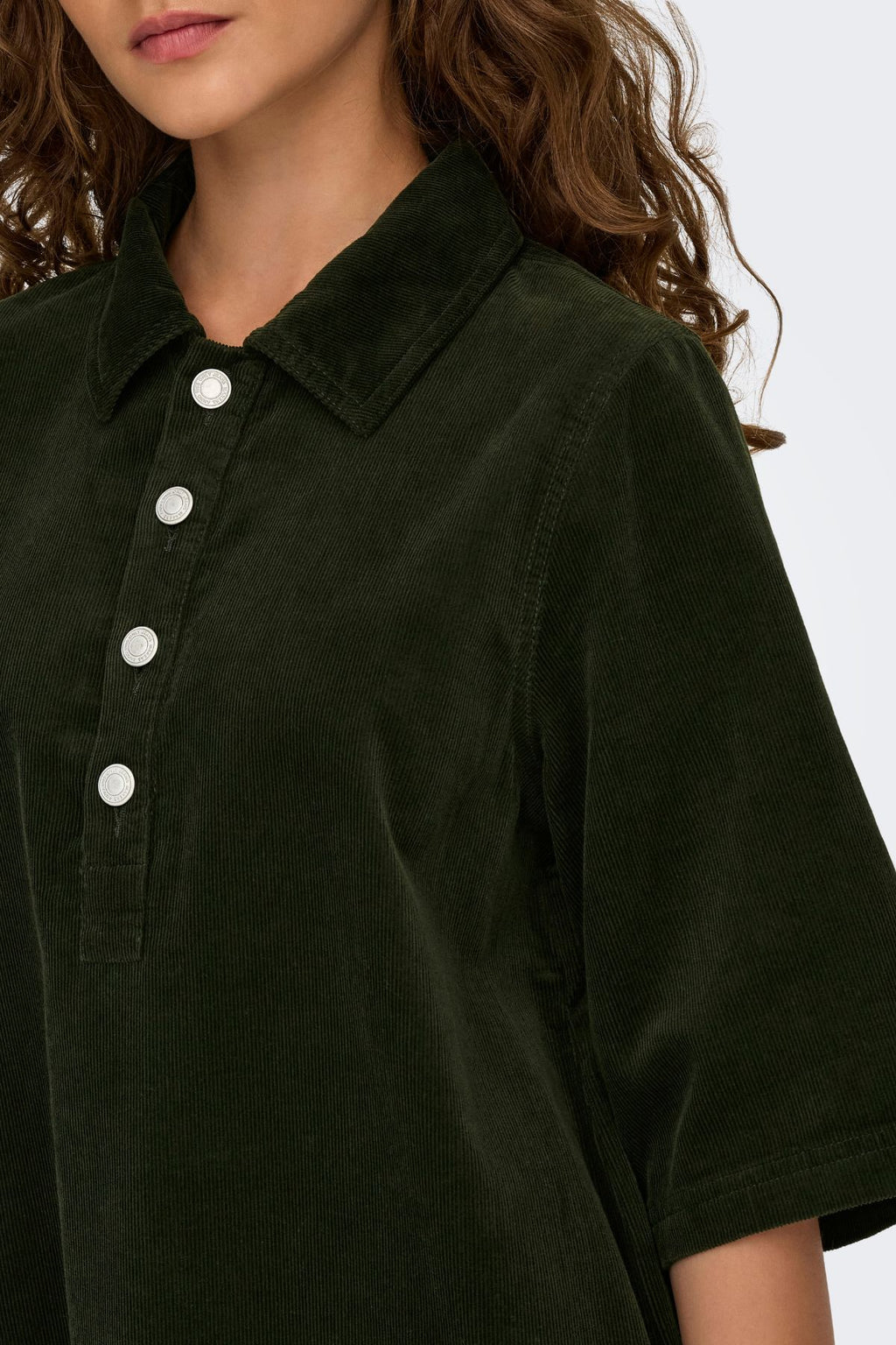 Nessa Fløjlskjole - Rosin