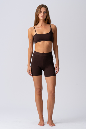 Alisa Mini Top - Brun