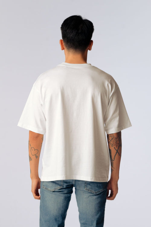 Boxfit T-shirt - Hvid