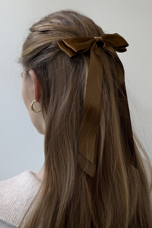 Bow Clip - Brun