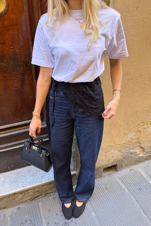 Basic T-shirt - Hvid