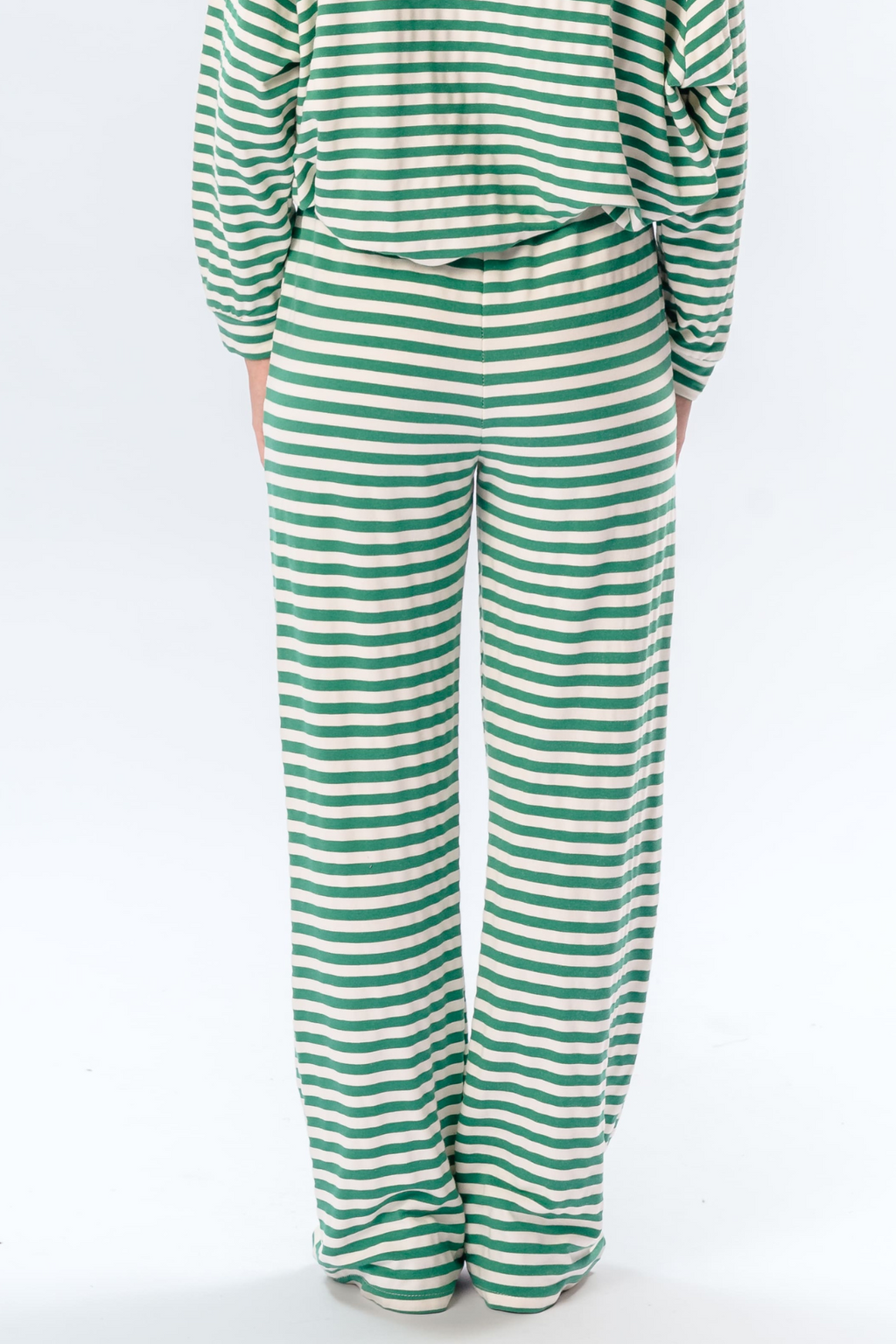 Stribede Bukser - Grøn
