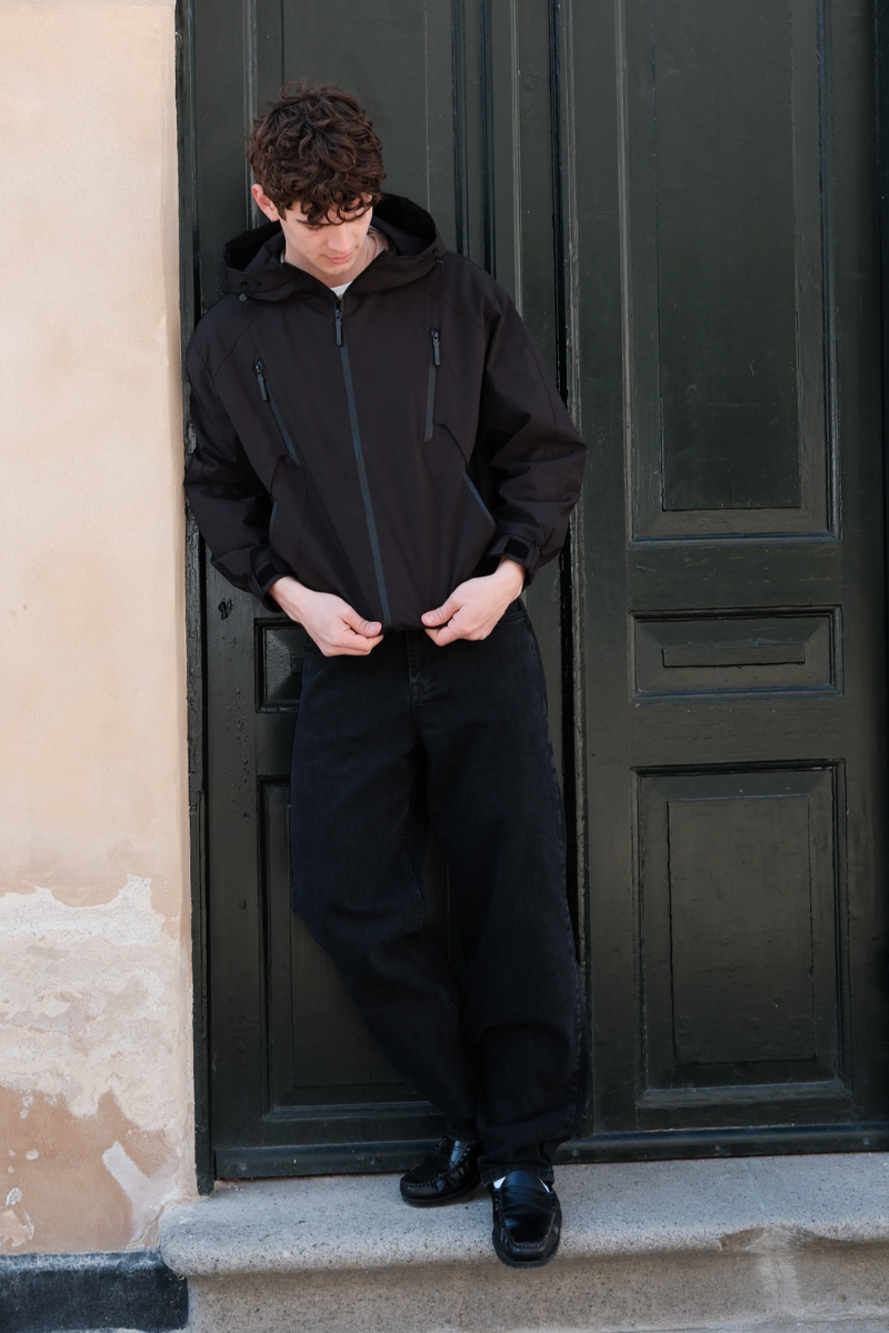 Asher Short Jacket - Sort