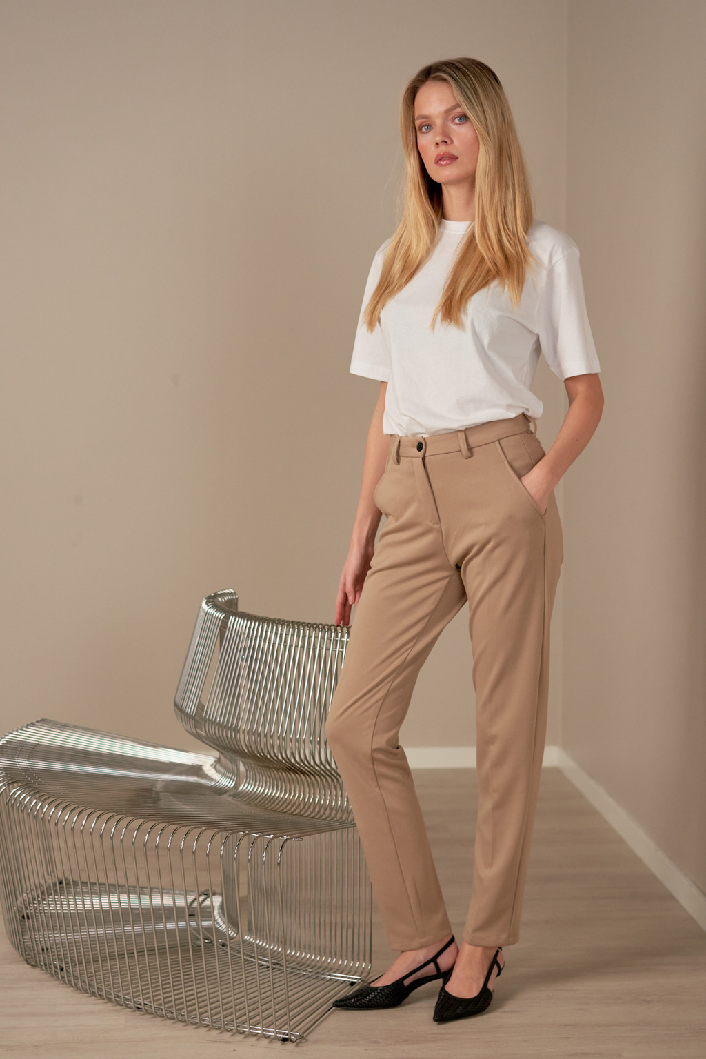 De Originale Performance Bukser - Beige