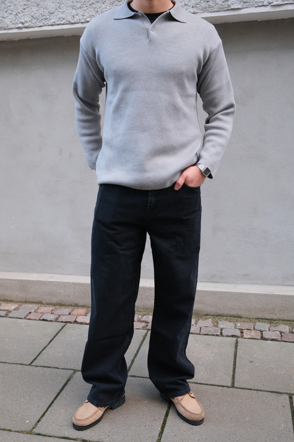 William Regular Jeans - Sort