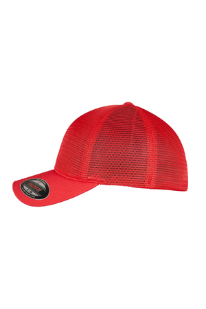 FLEXFIT 360 OMNIMESH CAP - Red