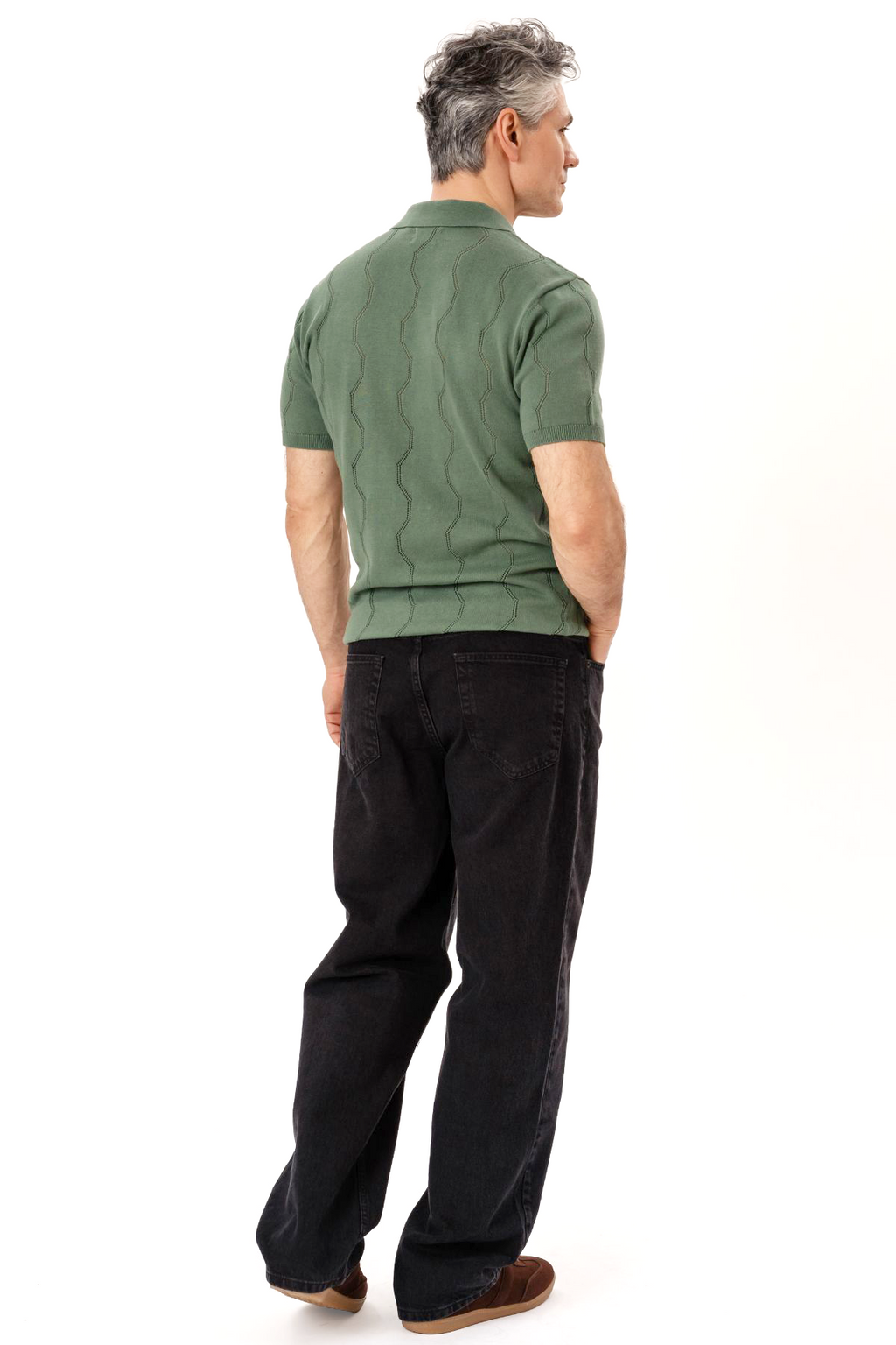William Regular Jeans - Sort Denim