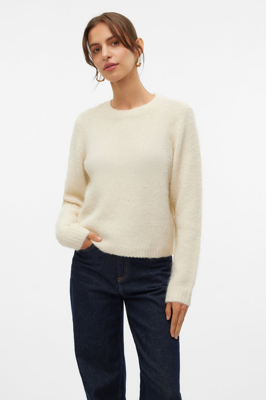 Novah O-Neck Pullover - Birch