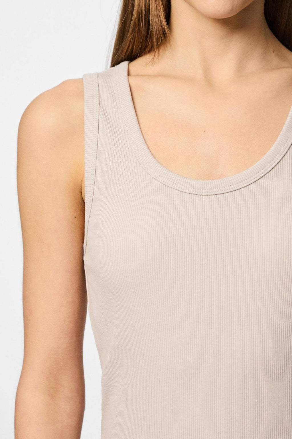 May Tank Top - Silvery Grey