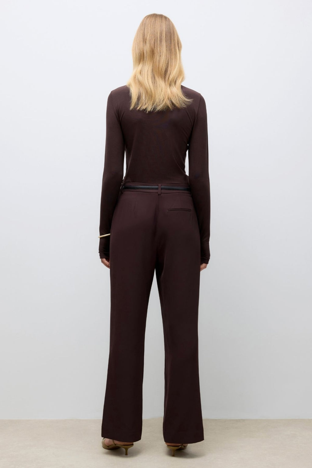 Upama Pants - Chocolate Plum