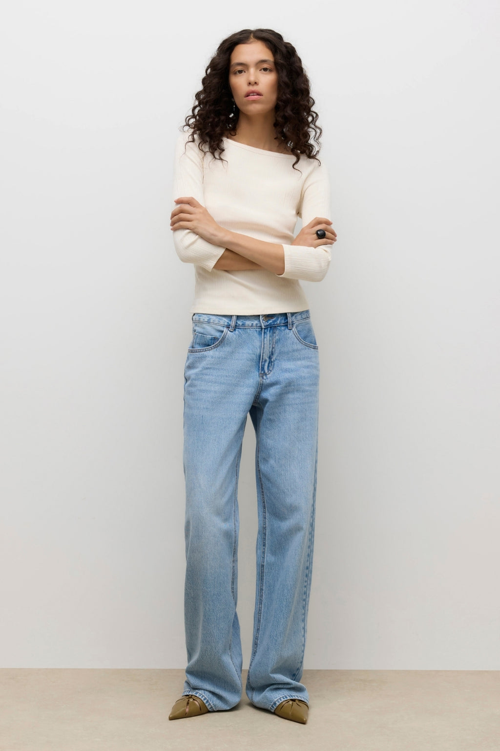 Verde Boatneck Top - Birch