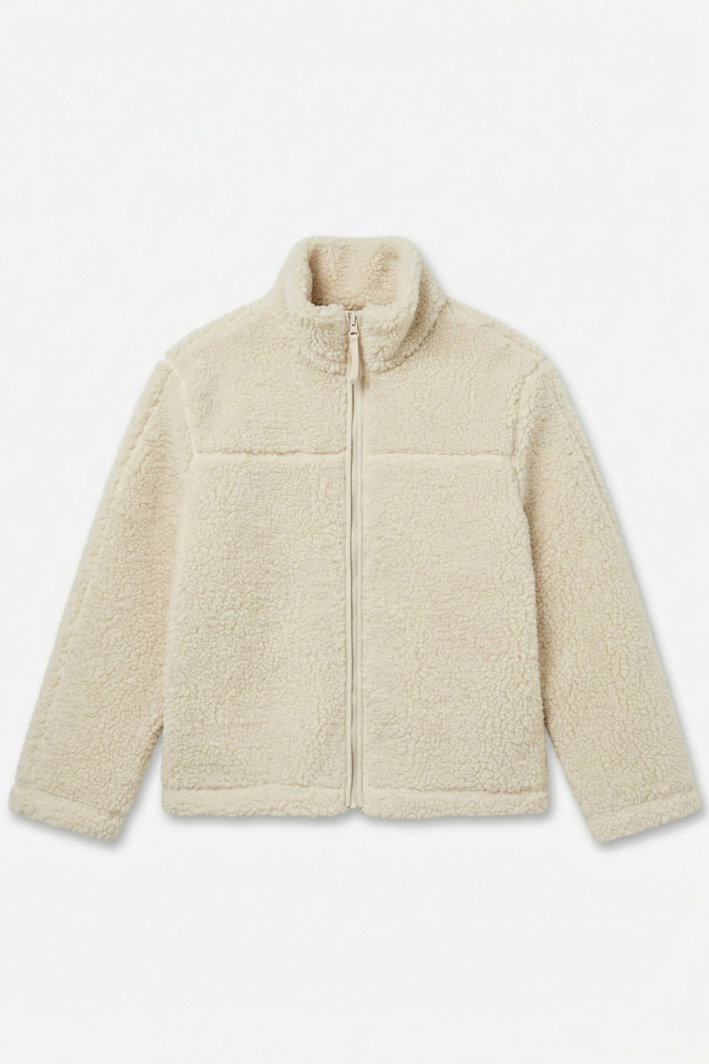 Karla Teddy Jakke - Oatmeal